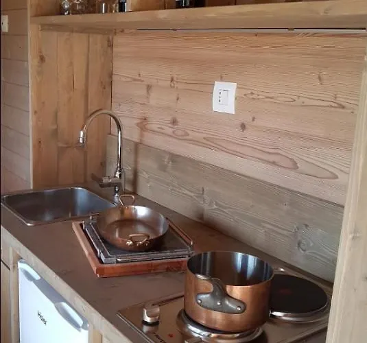 Village Glamping Biscione Luxusní stan *