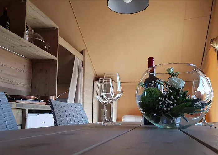 Luxusní stan Village Glamping Biscione *